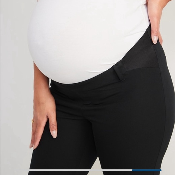 Old Navy Maternity Side Panel Pixie Flare size 12 - Picture 6 of 6